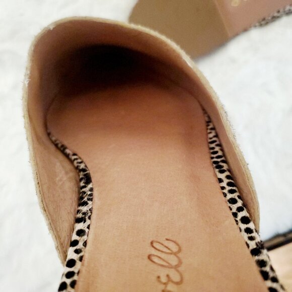 Madewell Remi Mule Mini Leopard Print 8 1/2 - Picture 7 of 7